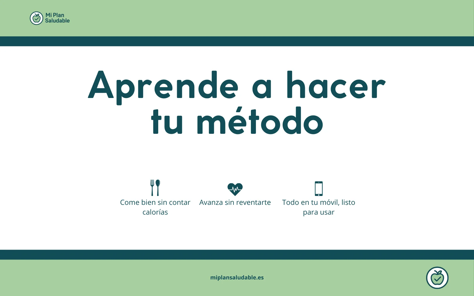 Web para curso fitness de entrenamiento y nutrición